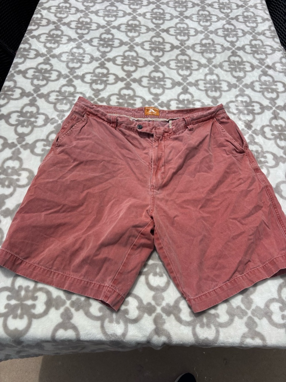 Tommy Bahama Shorts Mens 40 Pima Pima Cotton Peru Chino Beach Hike Outdoor